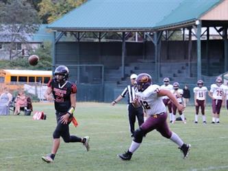 running with the football