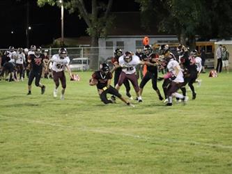 running with the football