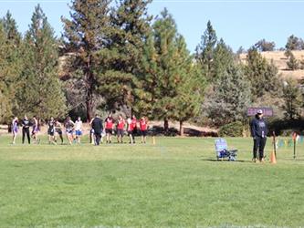 Runners getting ready