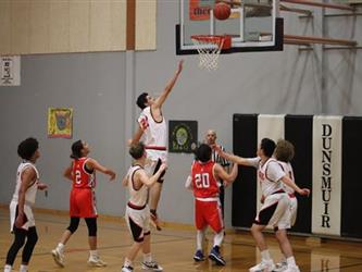 basketball team shooting