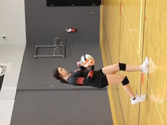 Volleyball serve