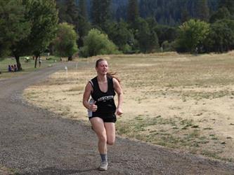 girl running