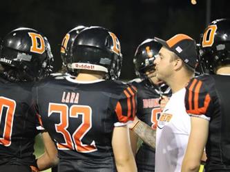 football team huddle