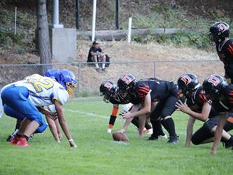 hiking the football