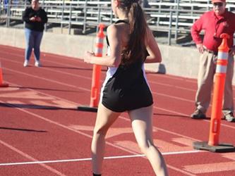 running on a track