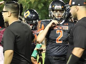 football team huddle