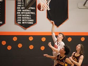 shooting basketball