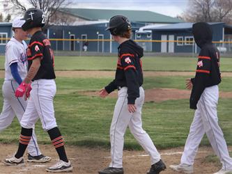 baseball players walking