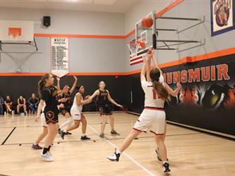 shooting the basketball 