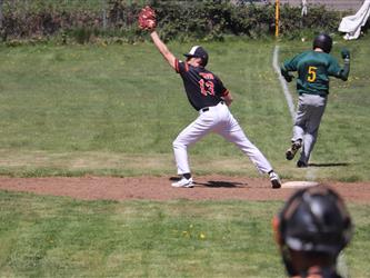 catching the ball