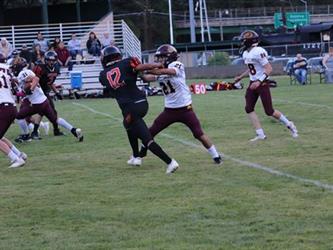 running with the football