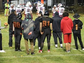 football players walking