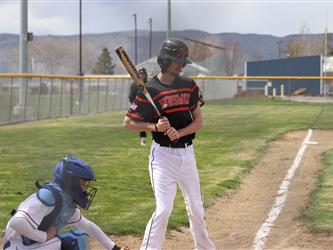getting ready to bat the ball