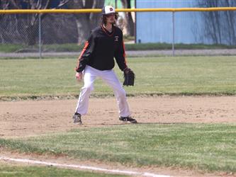 getting ready to catch the ball